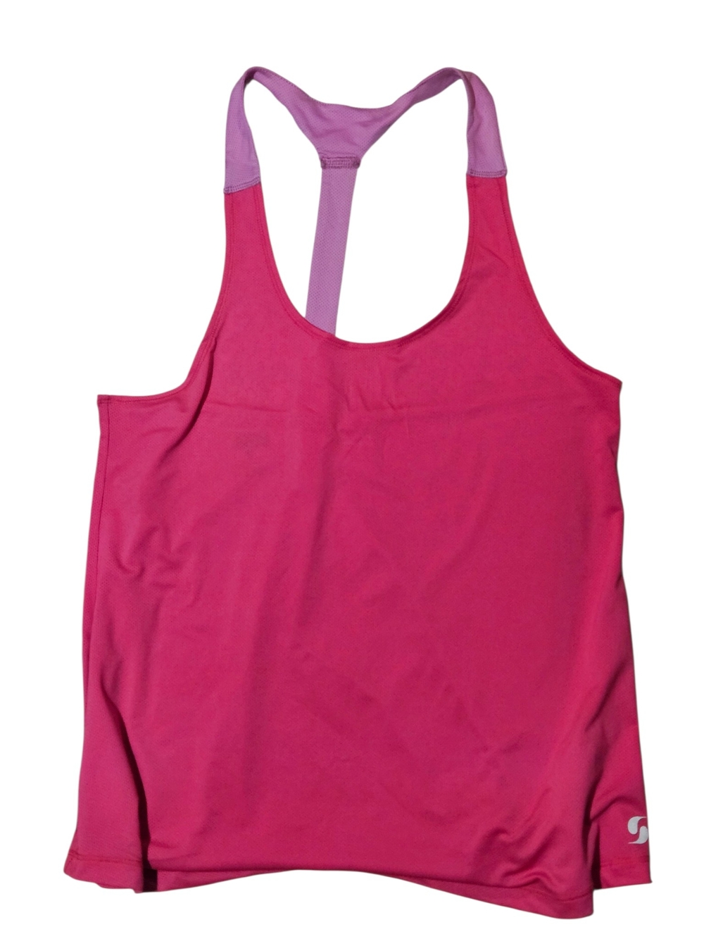 Women's Hot Pink Racerback Tank Top